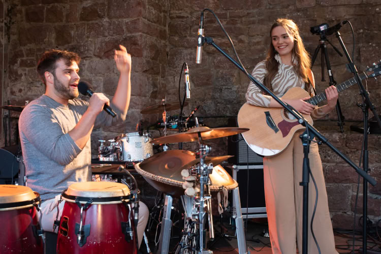 Abschlusskonzert des PopCamps Dilsberg